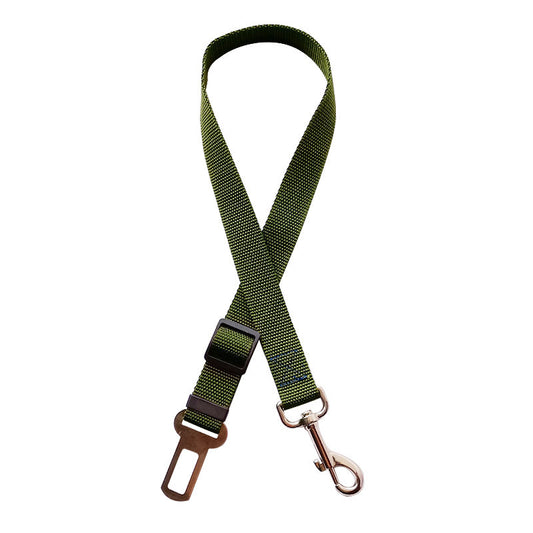 Heavy-Duty Adjustable Pet Car Seat Belt