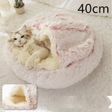 The "Cloud-Nine" Calming Pet Bed