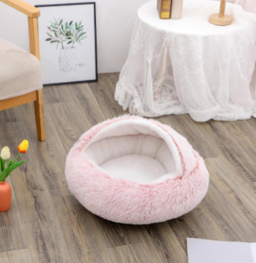 The "Cloud-Nine" Calming Pet Bed