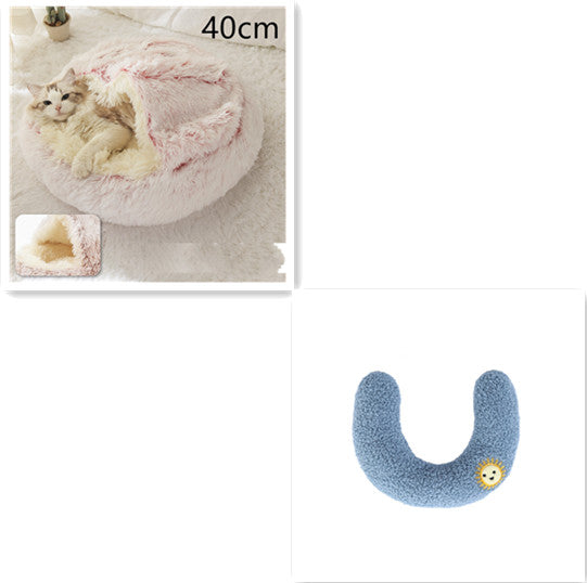 The "Cloud-Nine" Calming Pet Bed