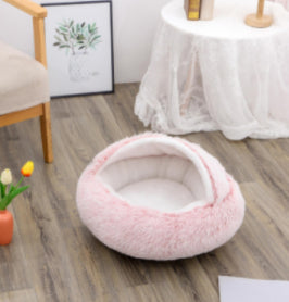 The "Cloud-Nine" Calming Pet Bed