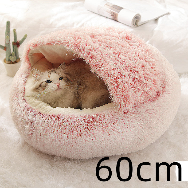 The "Cloud-Nine" Calming Pet Bed