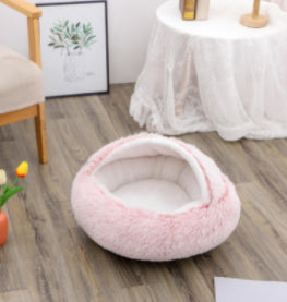 The "Cloud-Nine" Calming Pet Bed